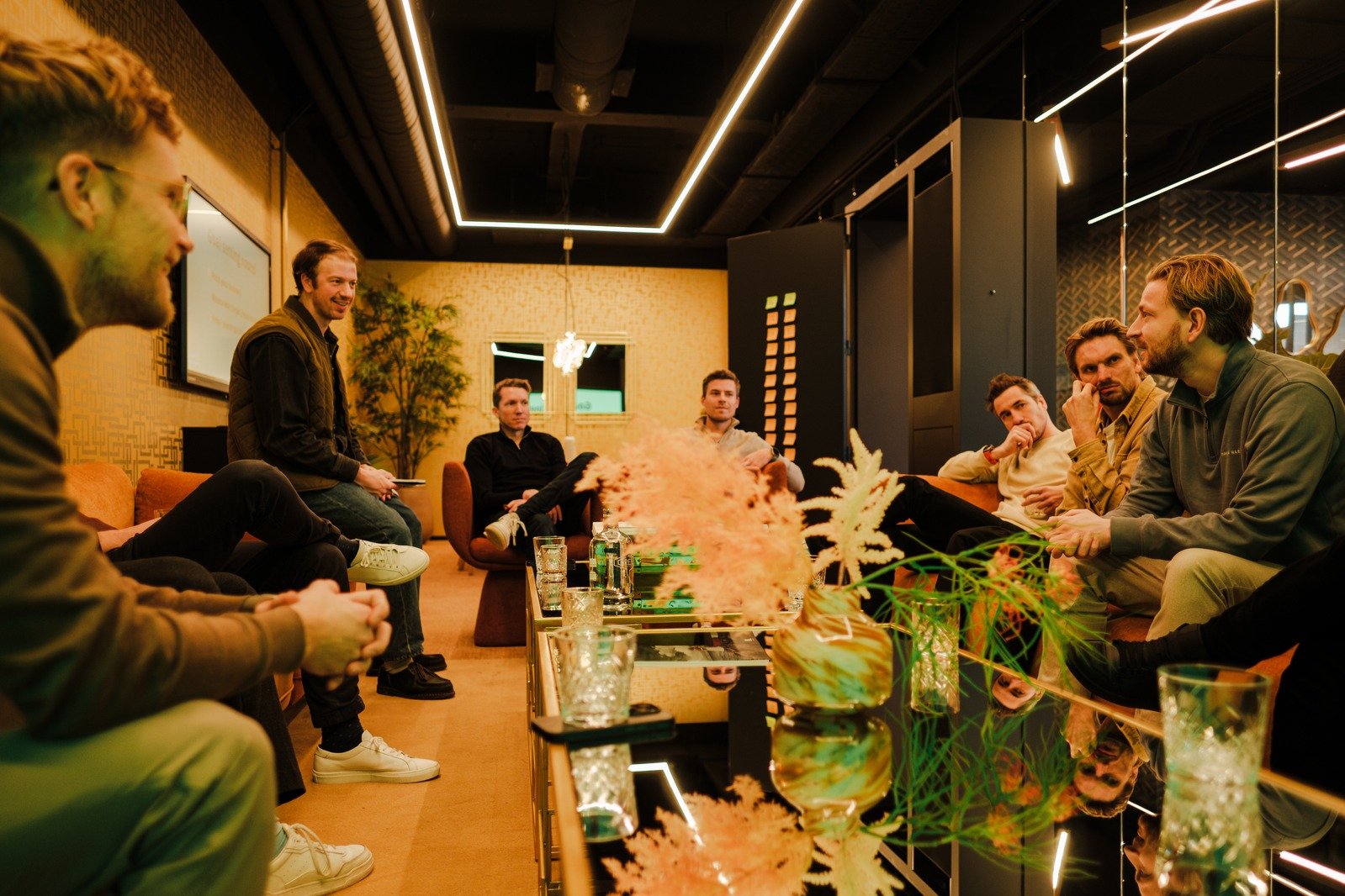 Presenter bij PeerSession