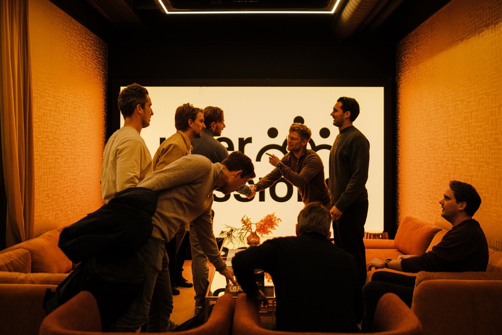 Founders at a PeerSession